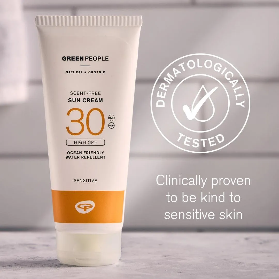 Green People - Scent Free Sun Cream - SPF30 - 200ml - Image 5