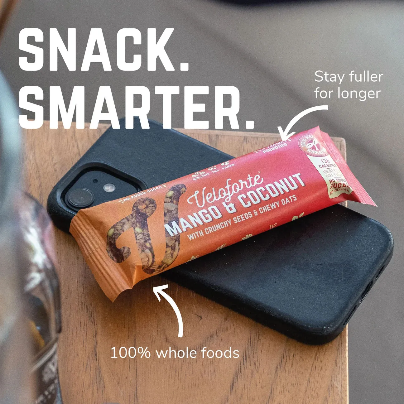 Veloforte - Mango & Coconut Oat Bar - Image 5